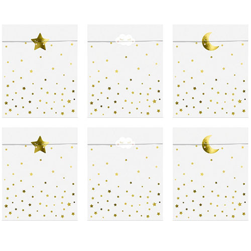 PartyDeco Treat Bags - Little Star