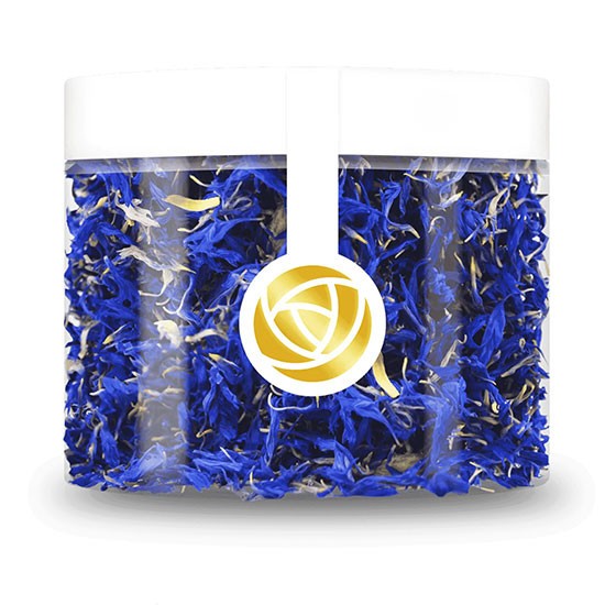 Rosie Rose Kornblumenblüten Blau