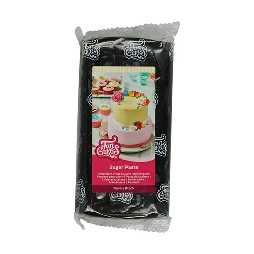 FunCakes Fondant Raven Black - 1kg