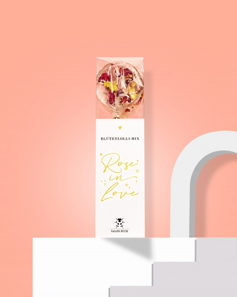 Blütenlolli-Mix "Rose in Love"