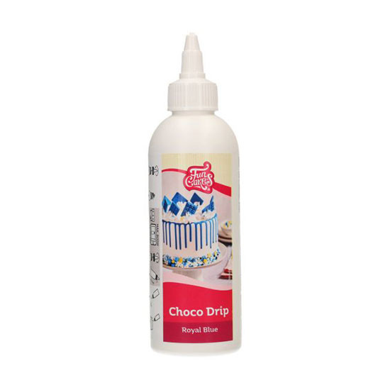FunCakes Schoko Drip - Königsblau - 180g