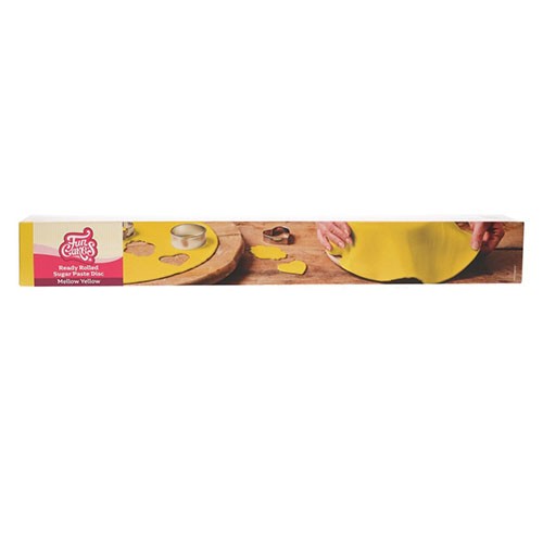 FunCakes Ausgerollte Fondantdecke Gelb - Mellow Yellow