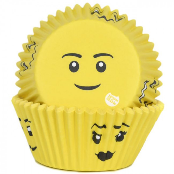 Baking Cups - Papierförmchen - Yellow Smile