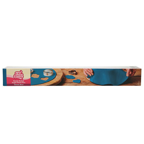 FunCakes Ausgerollte Fondantdecke Dunkelblau - Denim blue