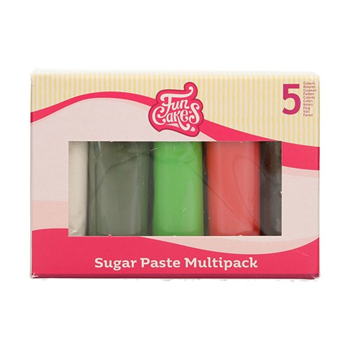 FunCakes Rolfondant Multipack Christmas 5x100g