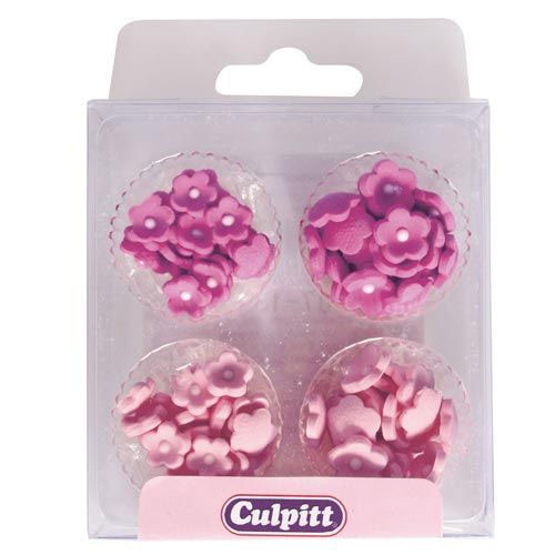 Culpitt - Zuckerdekoration - Miniblumen - Rosa