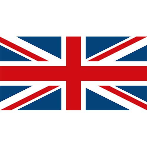 Tortenbild Union Jack Rechteckig
