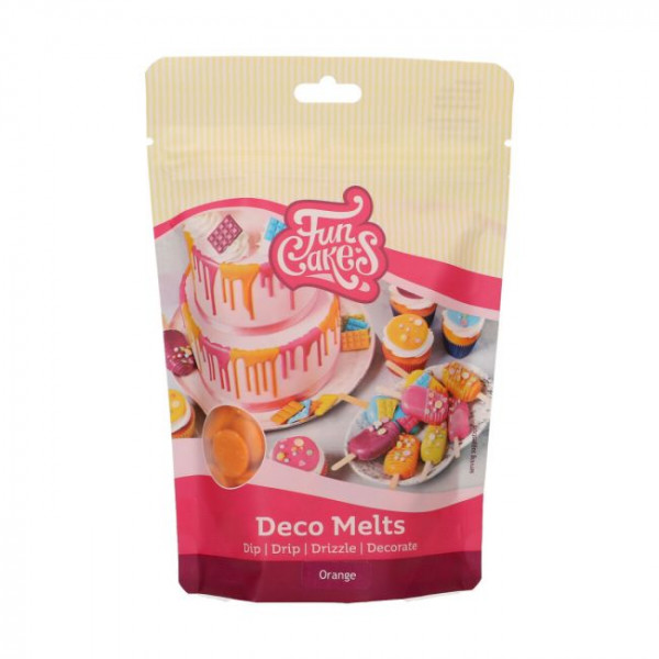 FunCakes Deco Melts - Orangen-Geschmack 250g