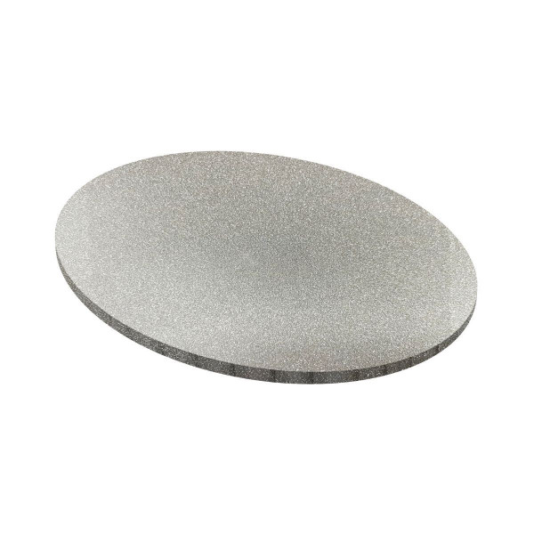 Simply Making Masonite Board - 30 cm Rund - Silber Glitzer