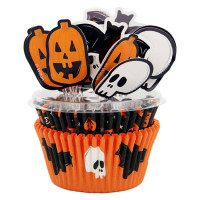 Wilton Cups & Topper Halloween Set Wilton Cups & Topper Halloween Set