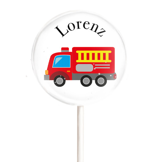 MotivLolli "Feuerwehrwagen"