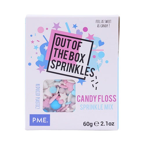 PME Out of the Box Sprinkles - Candy Floss 